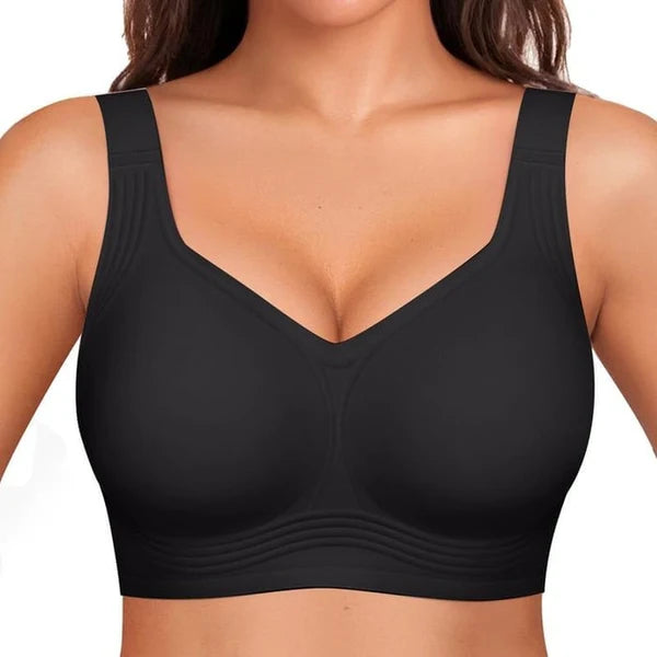 🏆LAST DAY SALE 49% OFF 🔥Super Firming Leopard Print Jelly Bra | Women Wirefree Bras 👍No More Sagging Breasts