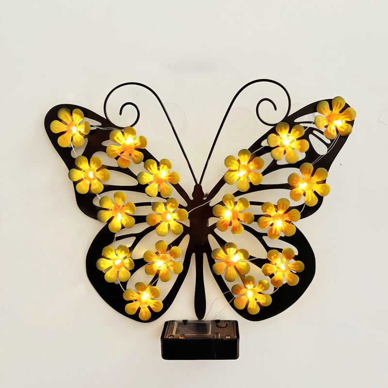 🦋 Solar Butterfly Garden Light