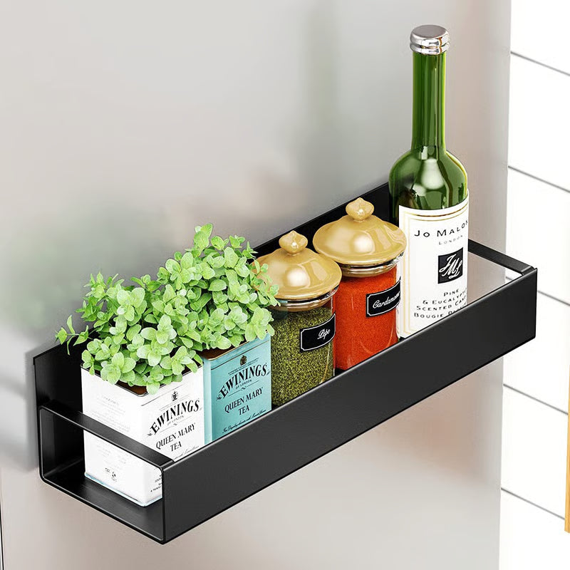 🔥LAST DAY 49% OFF - Punch-Free Magnetic Storage Rack Organizer♻️Space-Saving