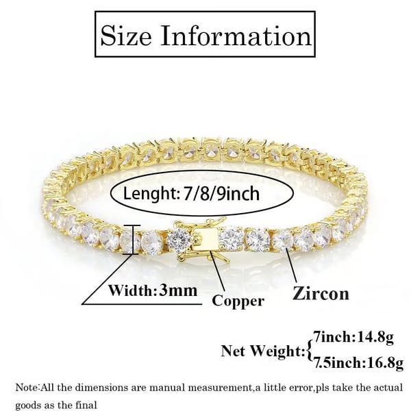 Flash Sale⚡ 50K+ SOLD! Almost Gone-💥Sparkling Moissanite Bracelet
