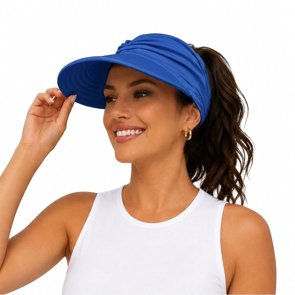 Women's UPF 50+ UV Protection Sun Visor Hat