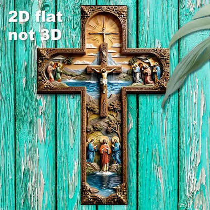 Vintage Jesus Christ Wall Cross