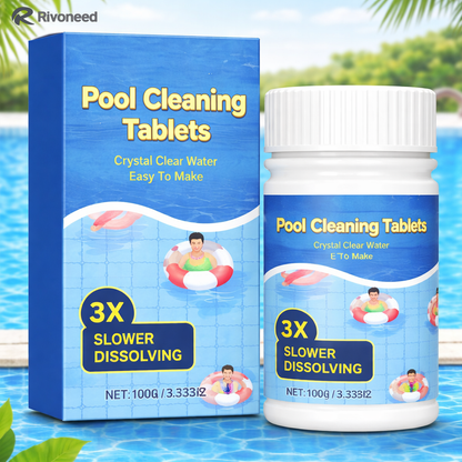 Pool Cleaning Tablets for Crystal Clear Water