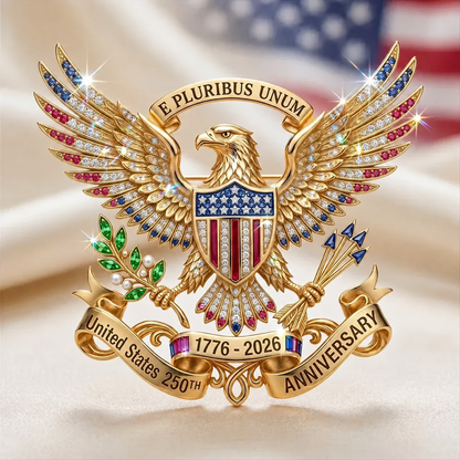 US 250th Anniversary Brooch Pin
