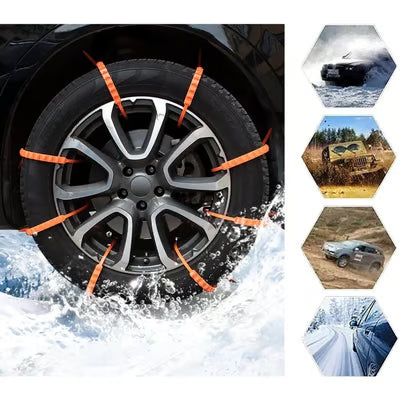 🔥2026Winter Hot Sale🔥Universal Reusable Anti-skid PE Tire Chains