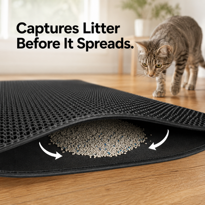 🔥Non-Slip Cat Litter Mat