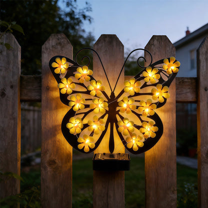 🦋 Solar Butterfly Garden Light