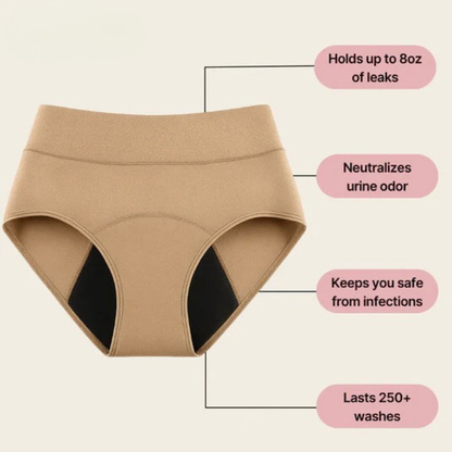🏆Limited time offer⚡ 100% Leak-Proof Underwear 4-pack