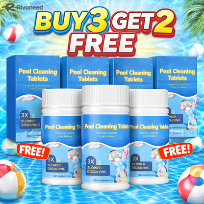 Pool Cleaning Tablets for Crystal Clear Water