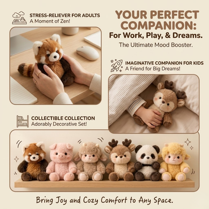Running Animal Plushies