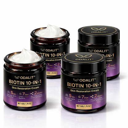 Made and Shipped from USA ✨ODALIT® Biotin 10-in-1 Skin Restoration Cream 🍀