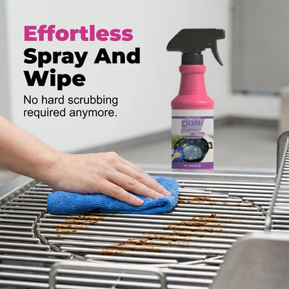 🔥HOT SALE 49% OFF🍖🧼Fast-Acting Heavy-Duty Grill Degreaser Spray✨