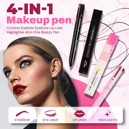 🖊️One Pen = Your Full Makeup Bag | 4 Steps In One Click💄 |   BUY 1 GET 1 FREE