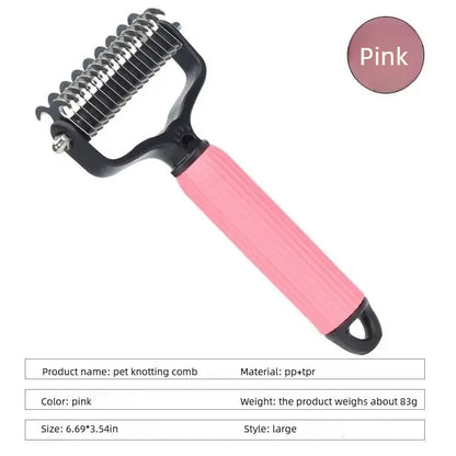 ⏰Last Day 60% OFF-🪮Universal Pet Detangling Comb for Dogs Grooming Tool🐕