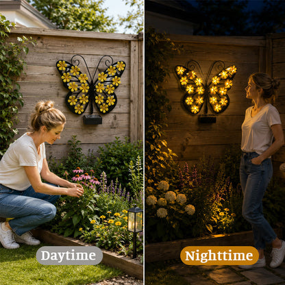 🦋 Solar Butterfly Garden Light