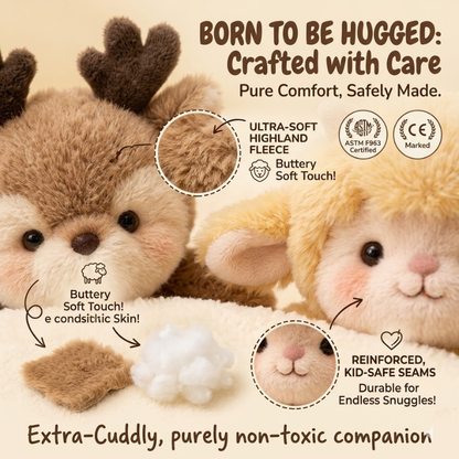 Running Animal Plushies