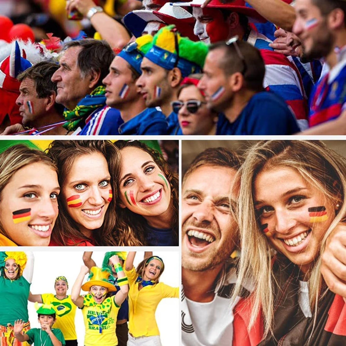 🔥BUY 1 GET 1 FREE🔥3 Color Flag Face Paint Stick for World Cup