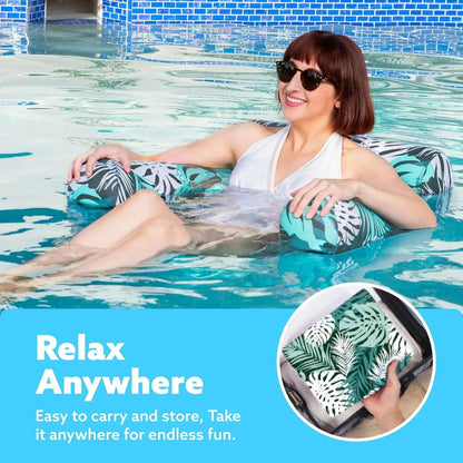 🌊🌊Summer Hot Sale 50% OFF🏆️ Inflatable Pool Floats Adult,Floating Lounge Chairs