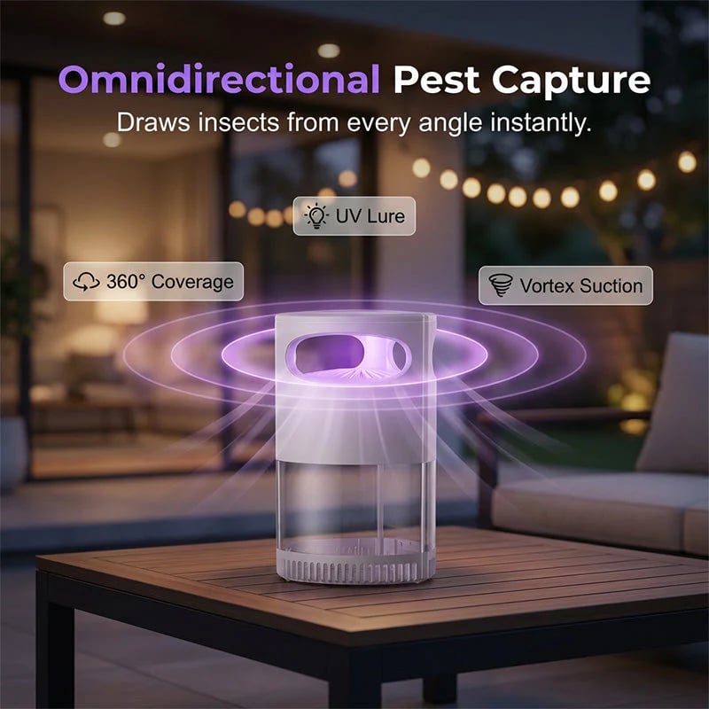 🦟🔥LAST DAY SALE 49% OFF-Mosquito Killer Lamp – quiet, USB, chemical-free. 50K+ sold! 🔇🌙