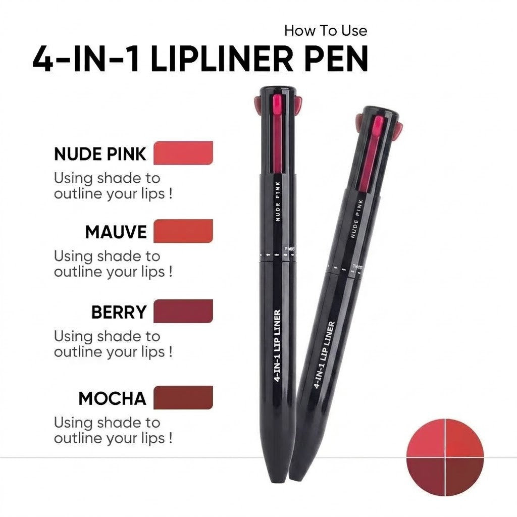 🖊️One Pen = Your Full Makeup Bag | 4 Steps In One Click💄 |   BUY 1 GET 1 FREE