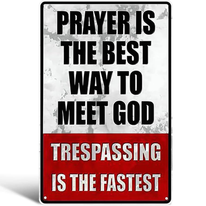 🔥LAST DAY 49% OFF - Metal No Trespassing Signs Private Property Funny
