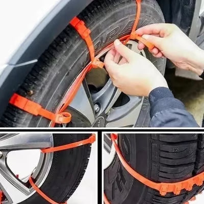 🔥2026Winter Hot Sale🔥Universal Reusable Anti-skid PE Tire Chains