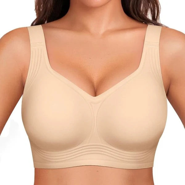 🏆LAST DAY SALE 49% OFF 🔥Super Firming Leopard Print Jelly Bra | Women Wirefree Bras 👍No More Sagging Breasts