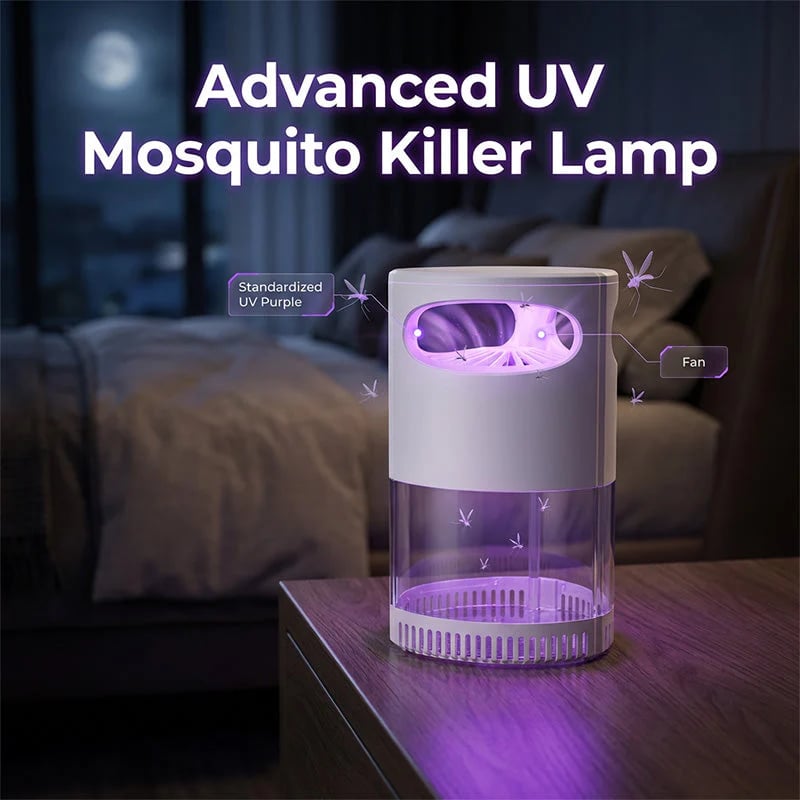 🦟🔥LAST DAY SALE 49% OFF-Mosquito Killer Lamp – quiet, USB, chemical-free. 50K+ sold! 🔇🌙