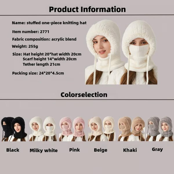 🔥3 in 1 Beanie Hat For Women