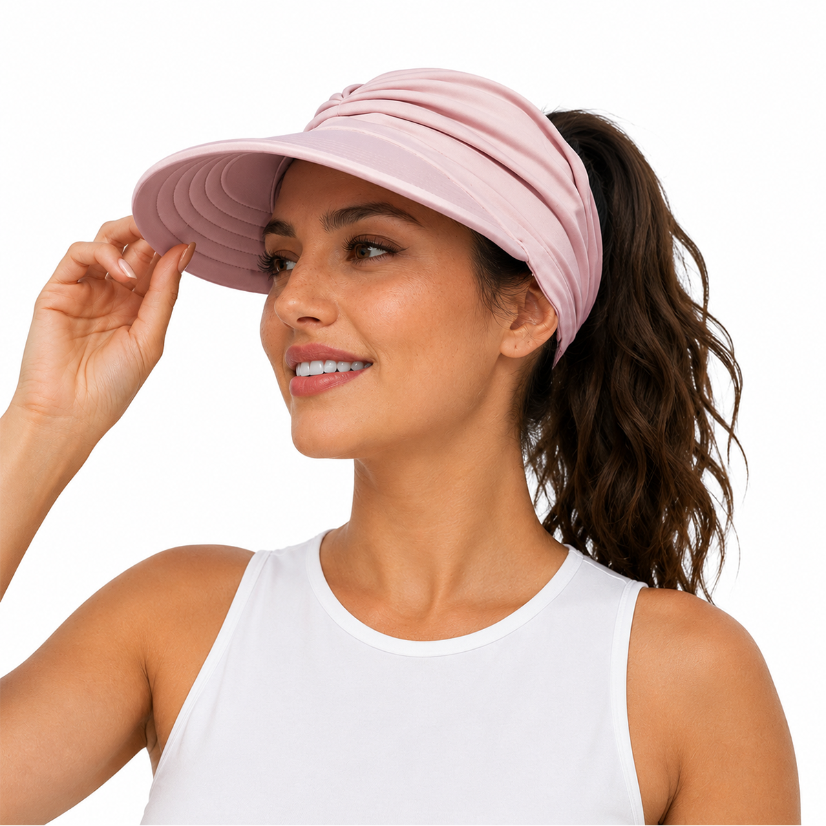 Women's UPF 50+ UV Protection Sun Visor Hat