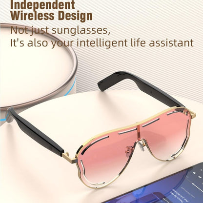 💕Hot sale 49% OFF😎 Smart Bluetooth 5.4 Audio Sunglasses – Open-Ear, UV & Blue Light Protection