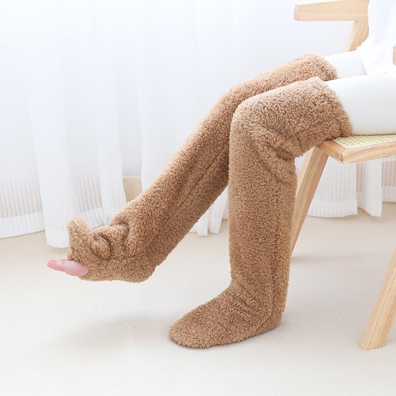 🎁christmas gift💥Goose Down Knee Socks!🧦⛄