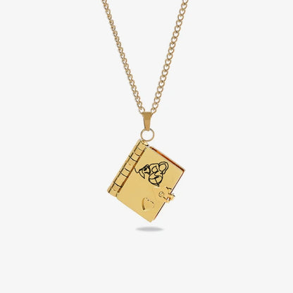 For Granddaughter - The Most Beautiful Christmas Special Chapter Book Necklace