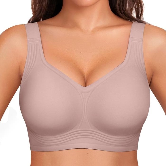 🏆LAST DAY SALE 49% OFF 🔥Super Firming Leopard Print Jelly Bra | Women Wirefree Bras 👍No More Sagging Breasts