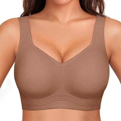 🏆LAST DAY SALE 49% OFF 🔥Super Firming Leopard Print Jelly Bra | Women Wirefree Bras 👍No More Sagging Breasts