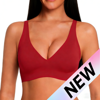 🏆LAST DAY SALE 49% OFF 🔥Super Firming Leopard Print Jelly Bra | Women Wirefree Bras 👍No More Sagging Breasts