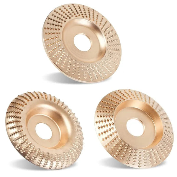 ⚡Hot Sales 69% OFF🔥Heavy-Duty Wood Carving Disc Set (3PCS)