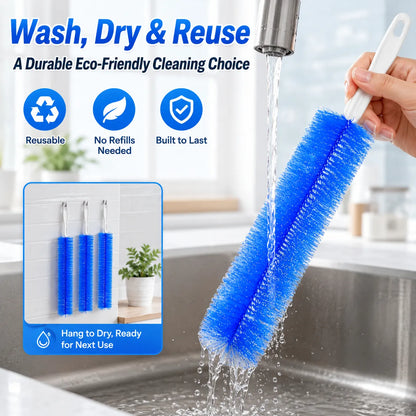 ⚡Hot Sales 49% OFF🔥Bendable Microfiber Head,Reusable Dust Remover