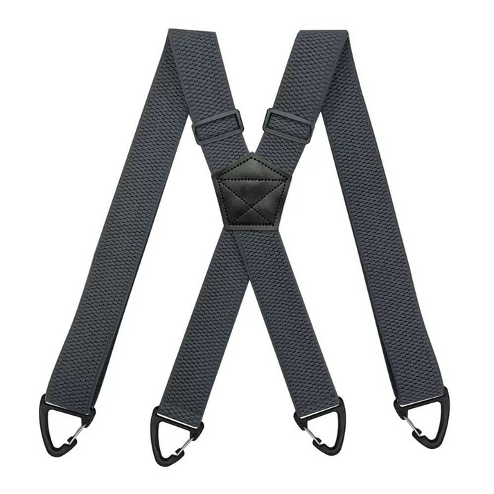 🔥Men's X-Back Suspenders with Hook Clips