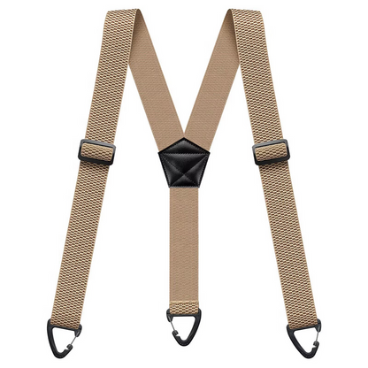 🔥Men's X-Back Suspenders with Hook Clips