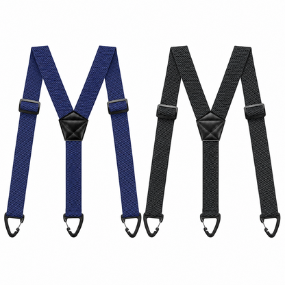 🔥Men's X-Back Suspenders with Hook Clips