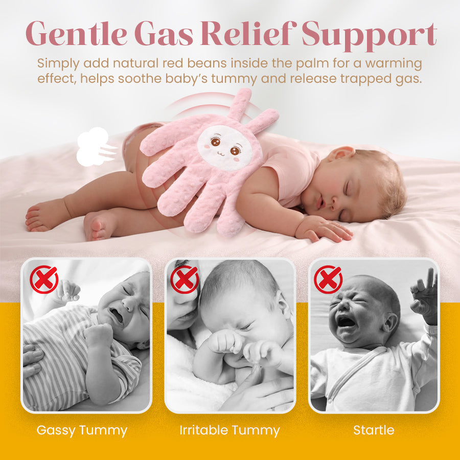 DreamyPalm™ - Baby Soothing Weighted Patting | Anti-Startle Sleep Aid for Newborns