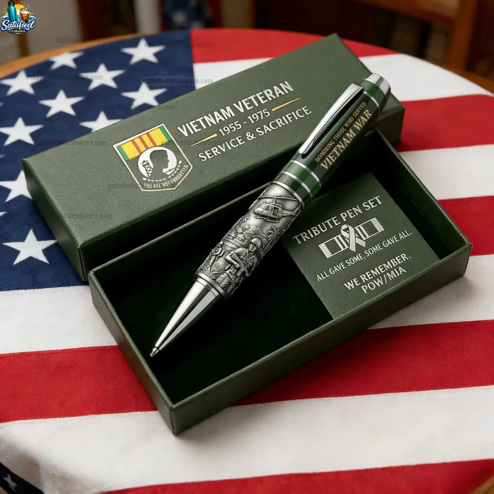 Vietnam Veteran Patriotic Commemorative Pen ✒️