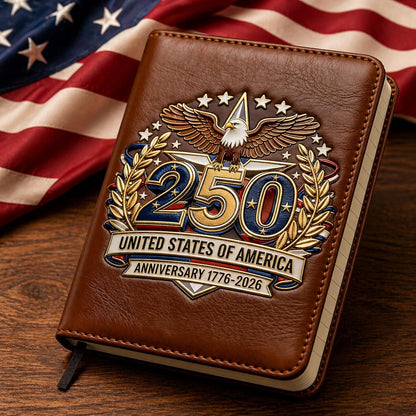 Father's Day gift🎁USA 250th Anniversary Notebook & Pen Set, 1776-2026 Patriotic Gift