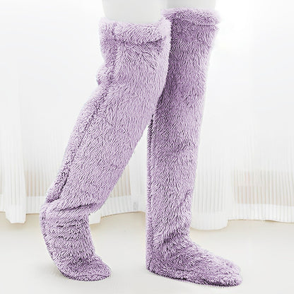 🎁christmas gift💥Goose Down Knee Socks!🧦⛄