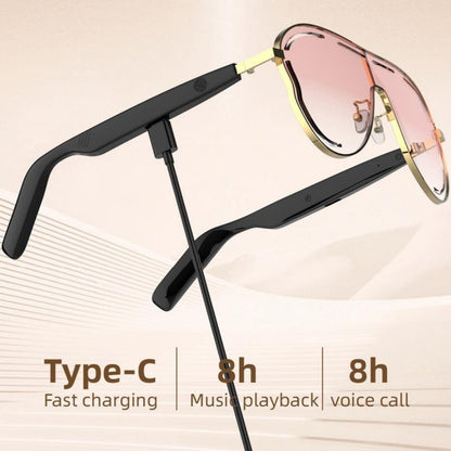 💕Hot sale 49% OFF😎 Smart Bluetooth 5.4 Audio Sunglasses – Open-Ear, UV & Blue Light Protection