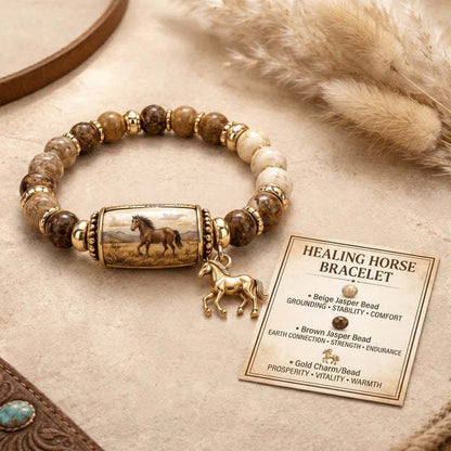 🔥Limited Edition🐎 Western Horse Guardian Crystal Bracelet👍