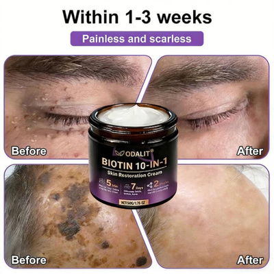 Made and Shipped from USA ✨ODALIT® Biotin 10-in-1 Skin Restoration Cream 🍀