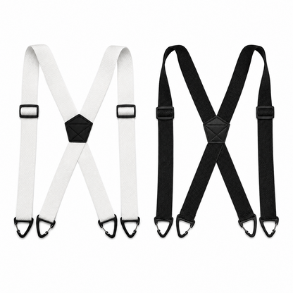 🔥Men's X-Back Suspenders with Hook Clips