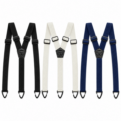 🔥Men's X-Back Suspenders with Hook Clips